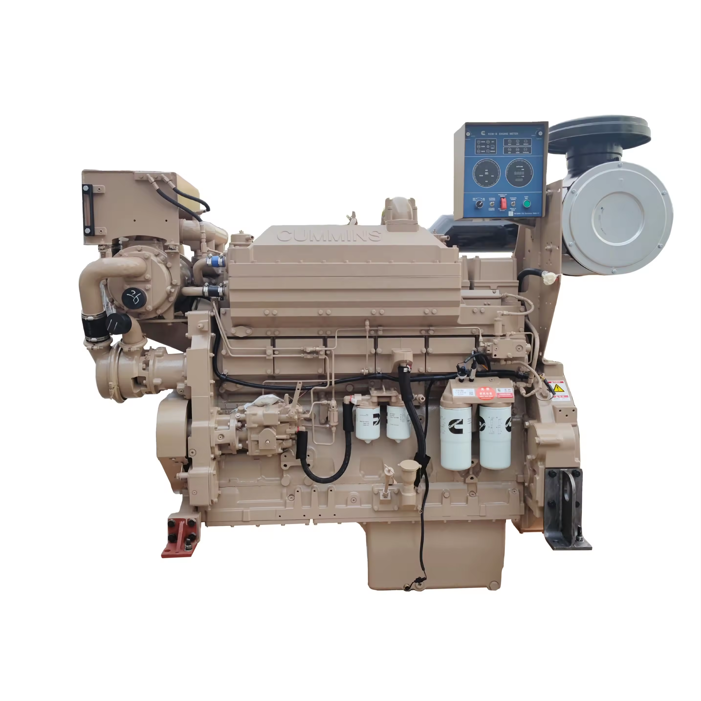 Cummins Marine Generator Set Water Cooling 6 Cylinder KTA19-M500 Boat Ship Marine diesel Engine